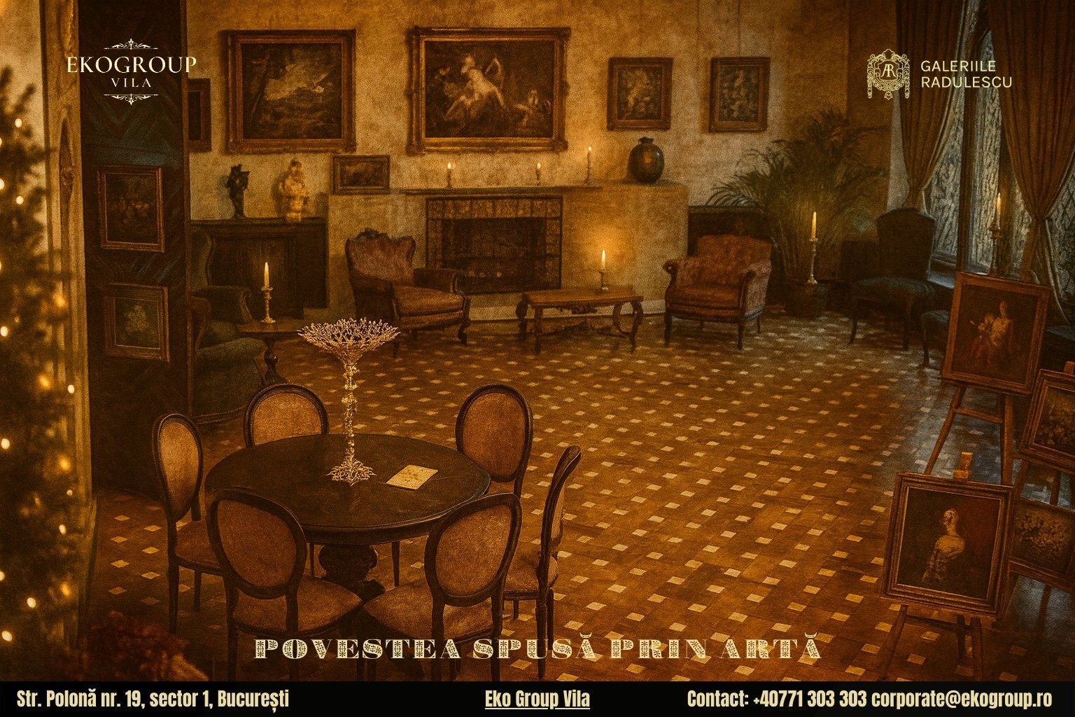 Povestea Crăciunului în anii ’30: o experiență culturală la Eko Group Vila